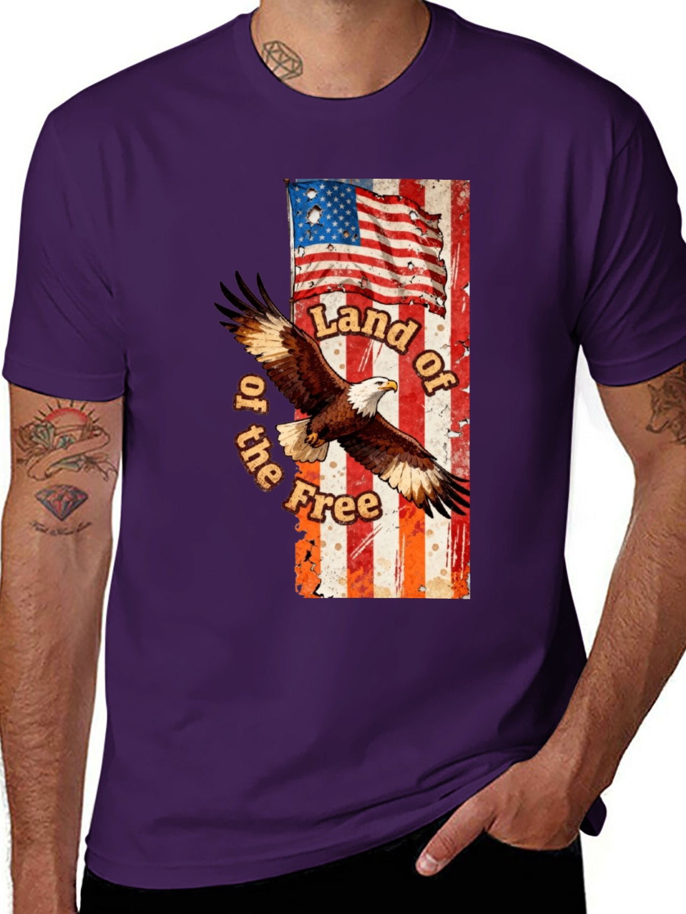 T-shirt Bald Eagle T-shirt design