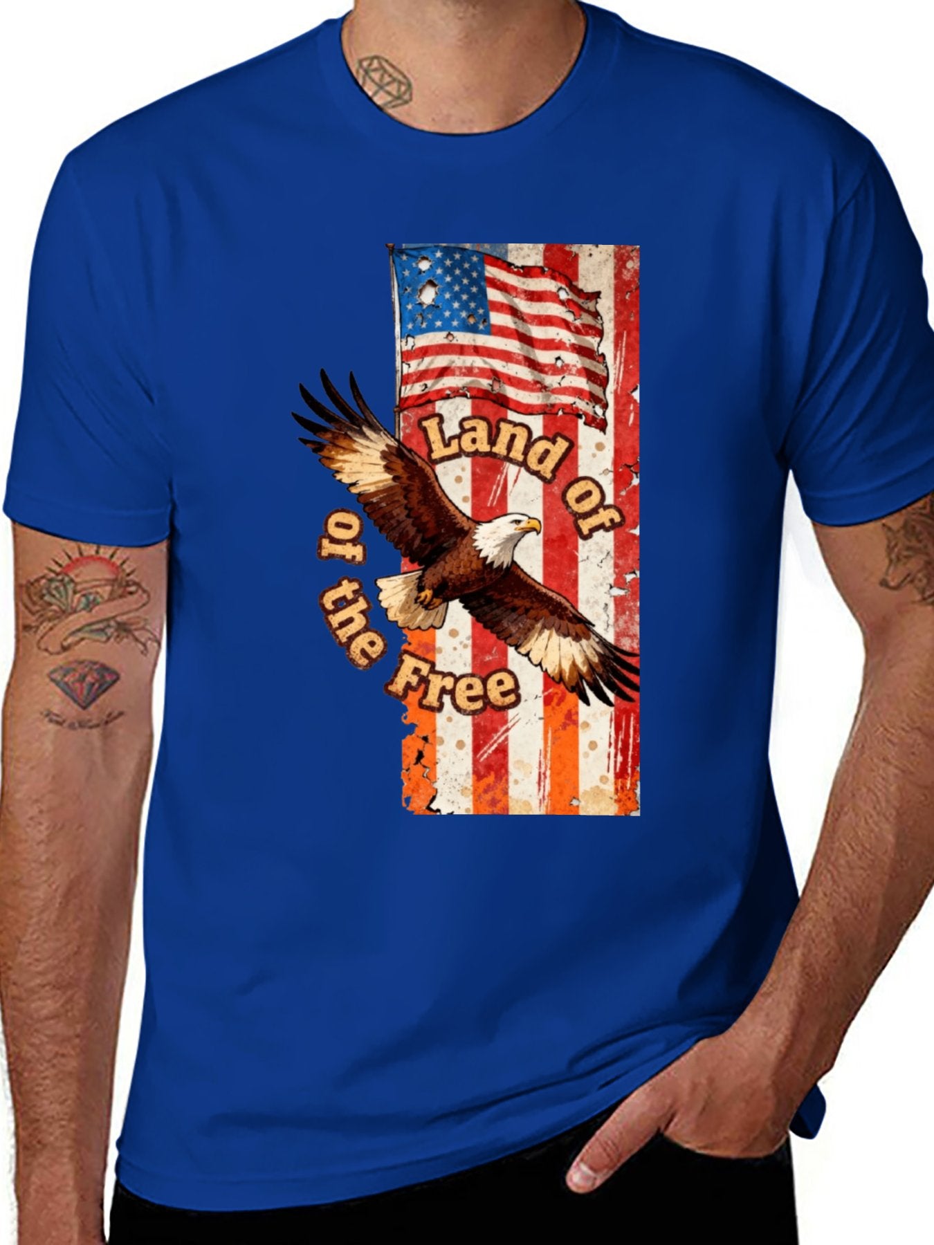 T-shirt Bald Eagle T-shirt design