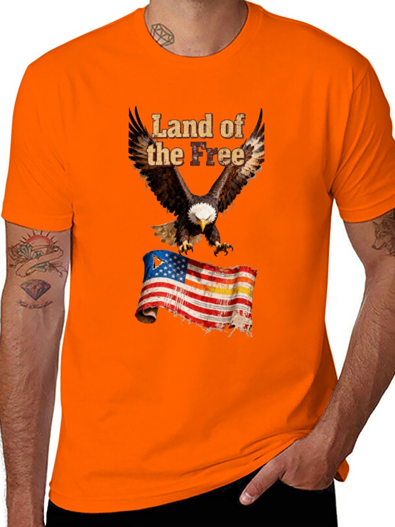 T-shirt Bald Eagle T-shirt design
