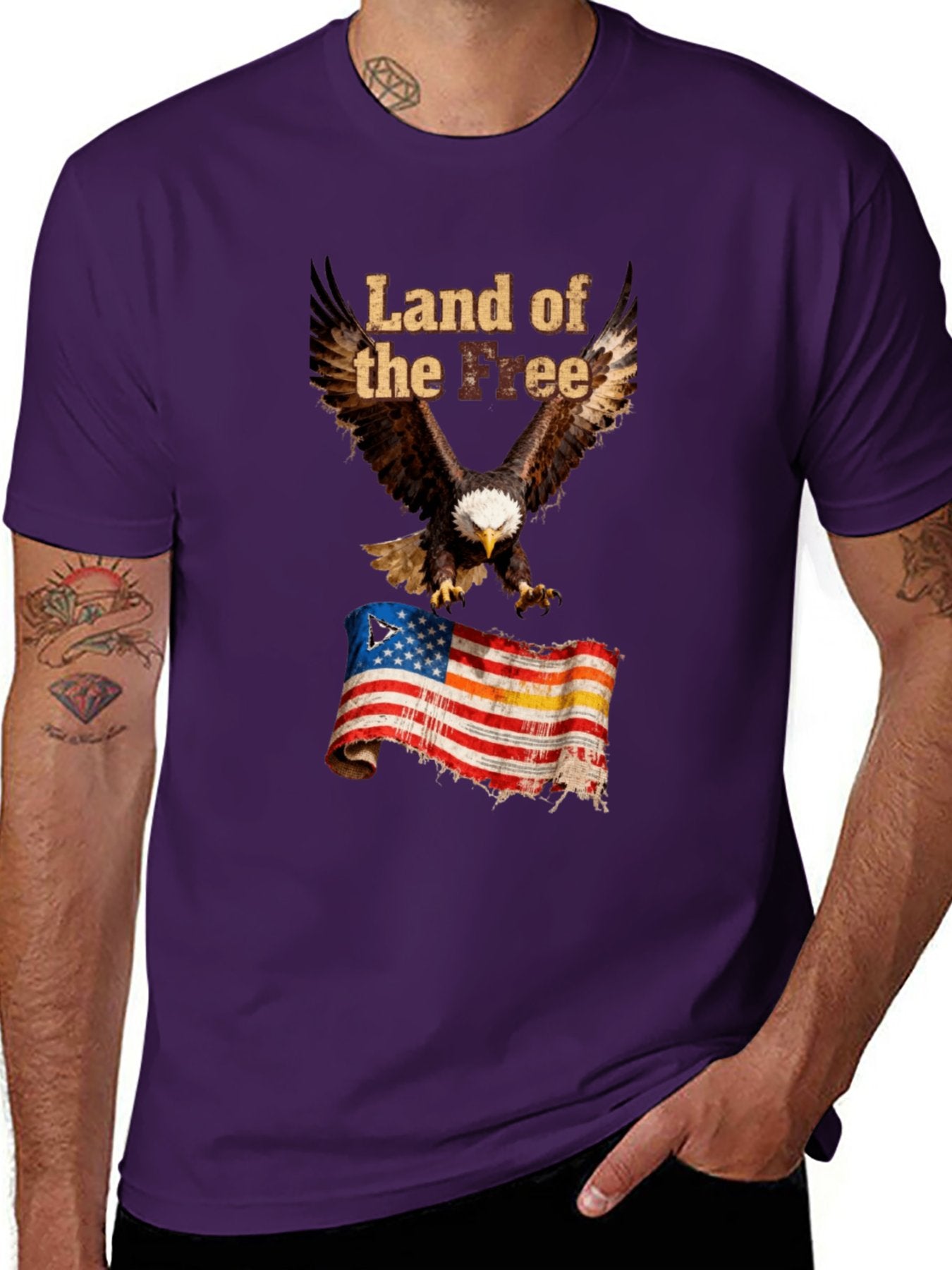 T-shirt Bald Eagle T-shirt design