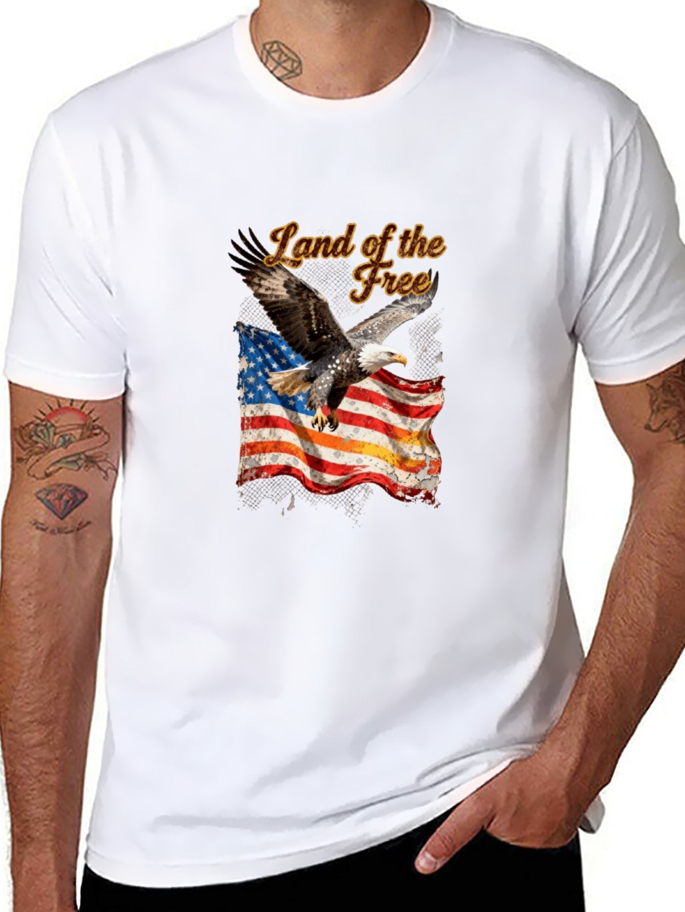 T-shirt Bald Eagle T-shirt design