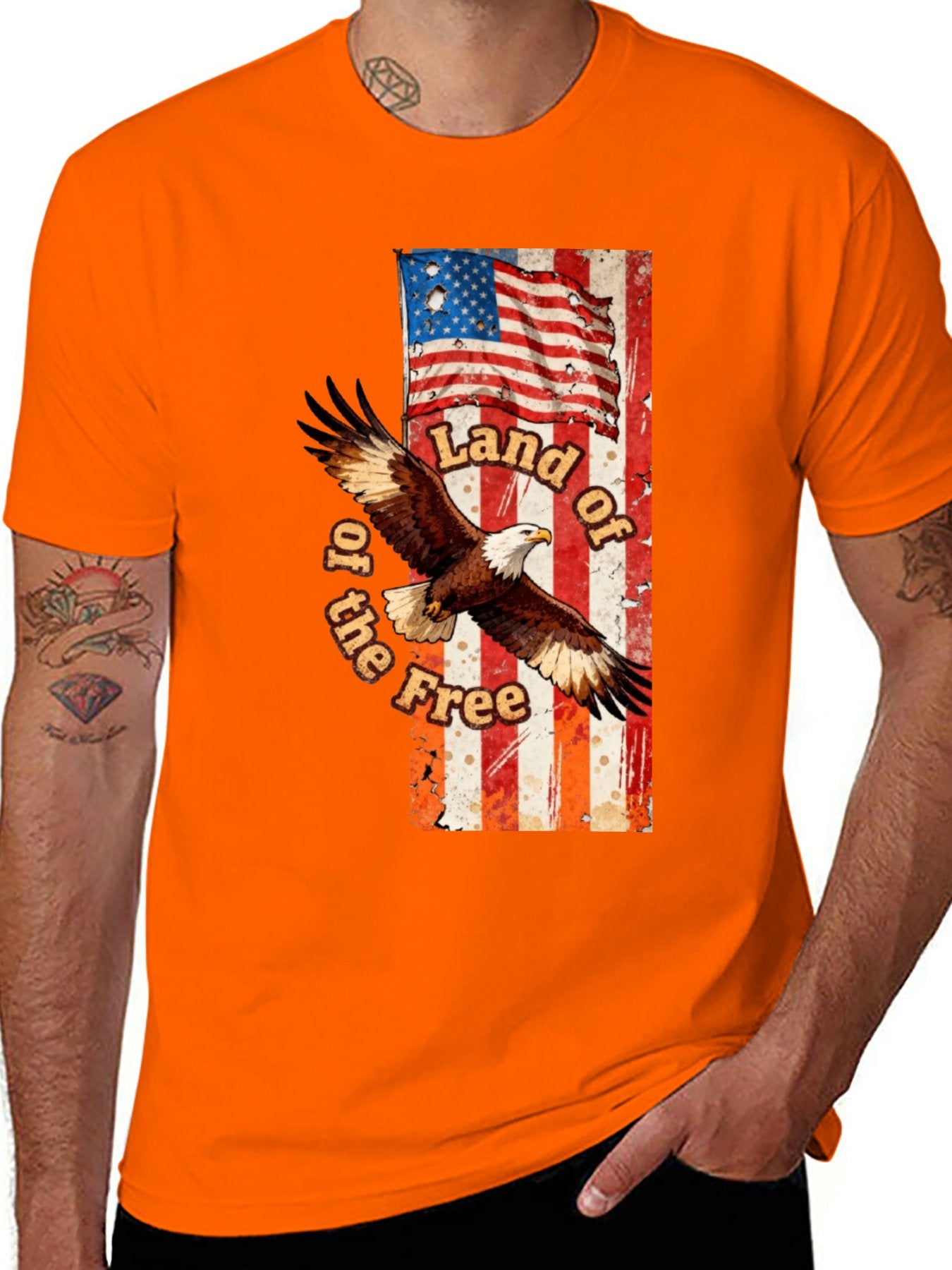 T-shirt Bald Eagle T-shirt design