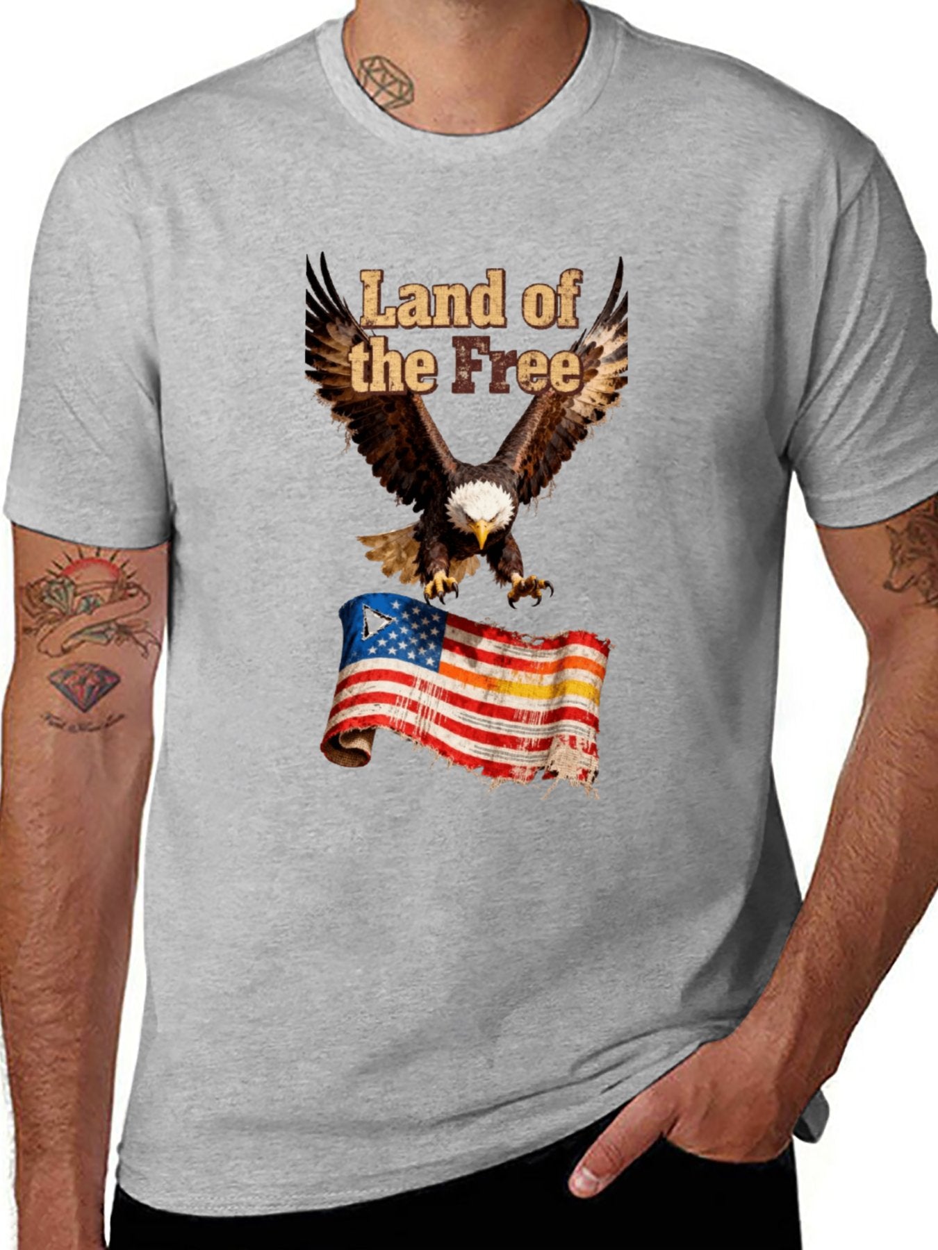 T-shirt Bald Eagle T-shirt design