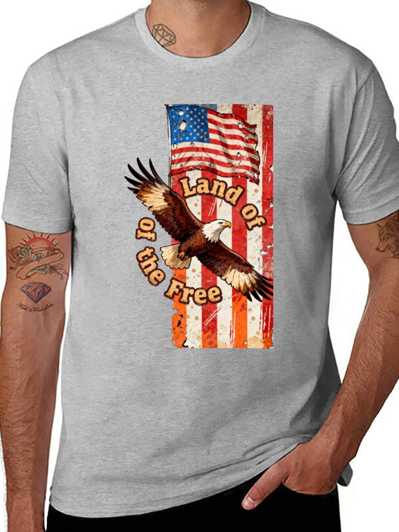 T-shirt Bald Eagle T-shirt design