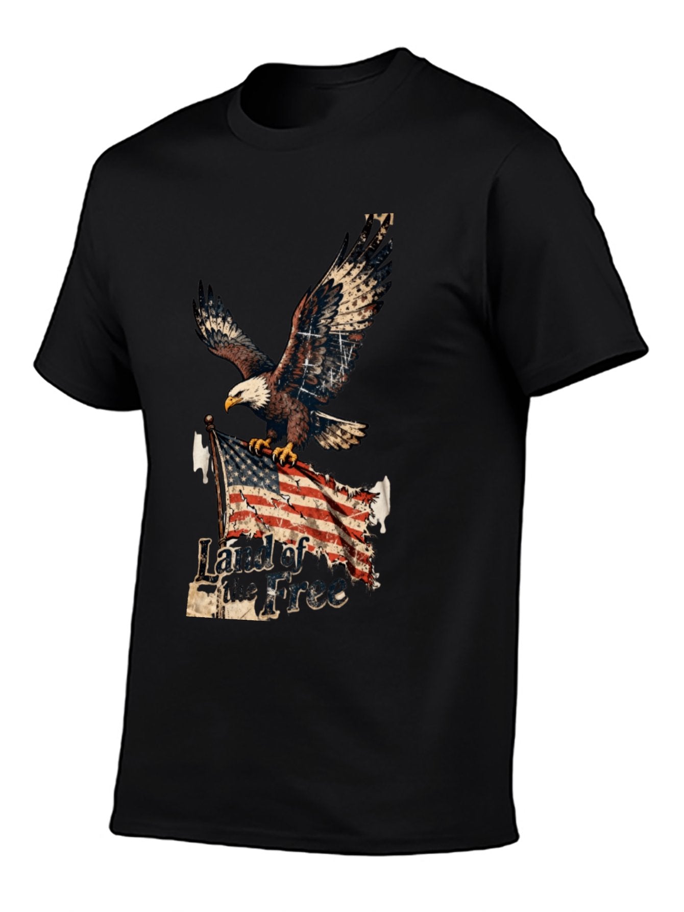 T-shirt Vintage Bird Flag T-shirt