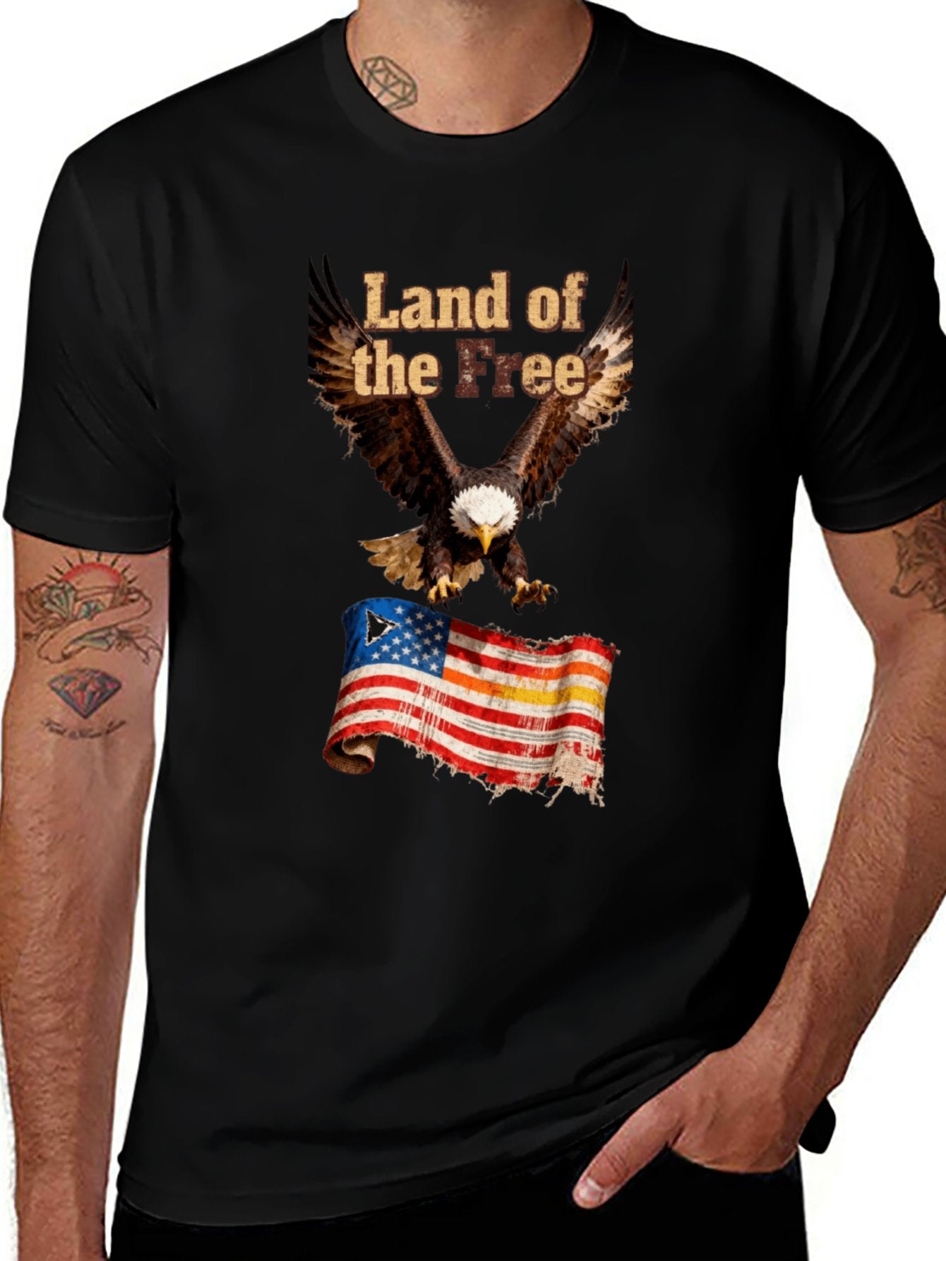 T-shirt Bald Eagle T-shirt design