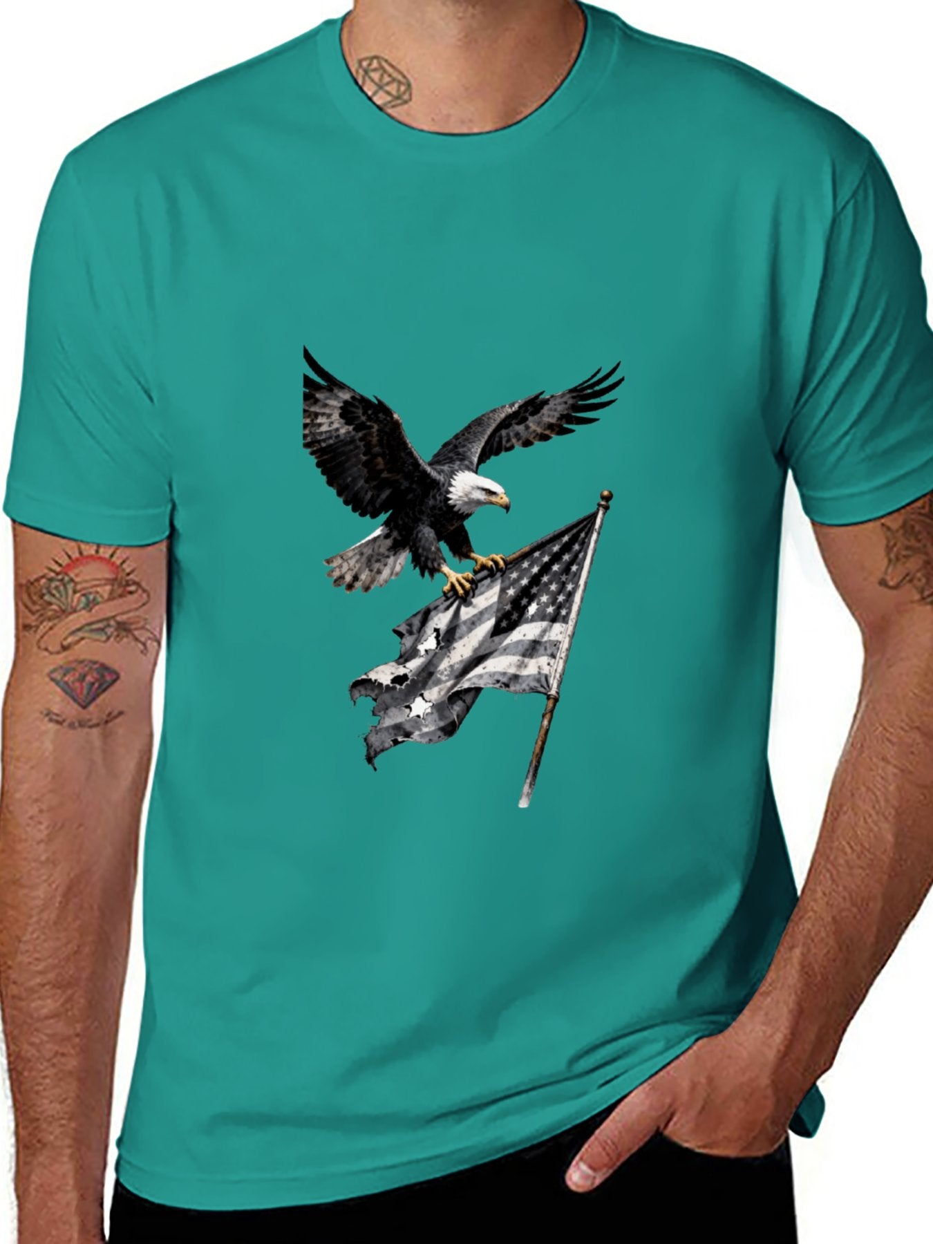 T-shirt Bald Eagle T-shirt design