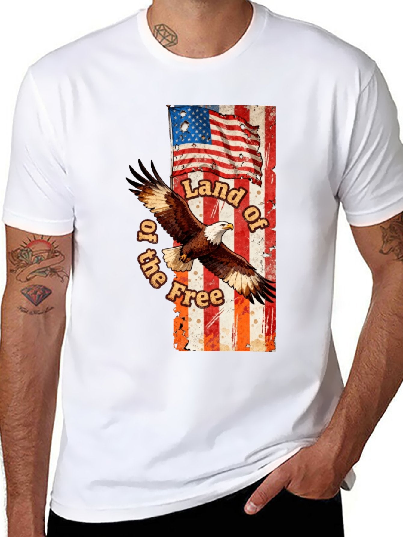 T-shirt Bald Eagle T-shirt design