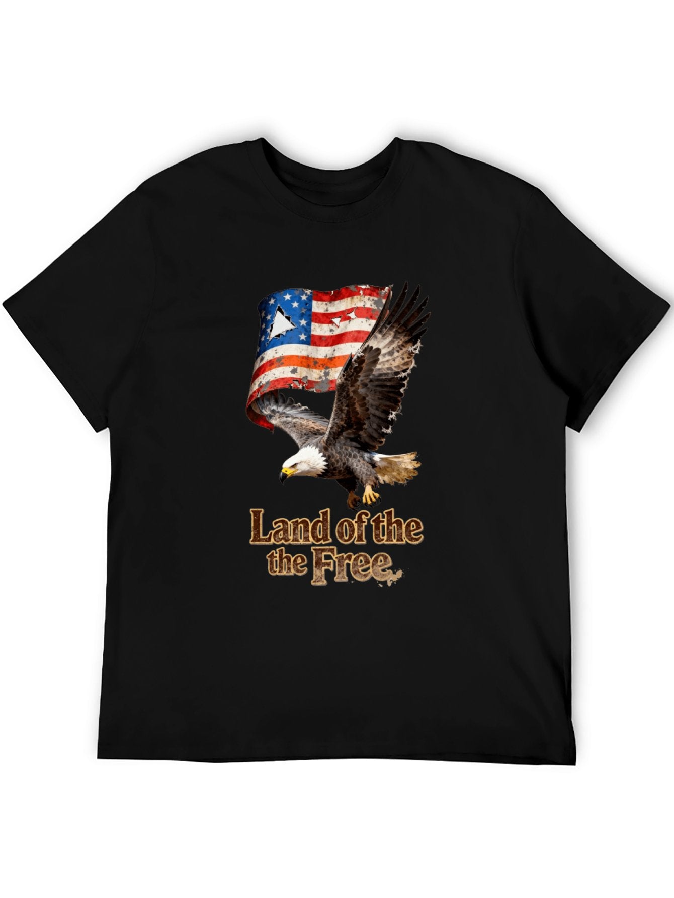 T-shirt Vintage Eagle Flag T-shirt