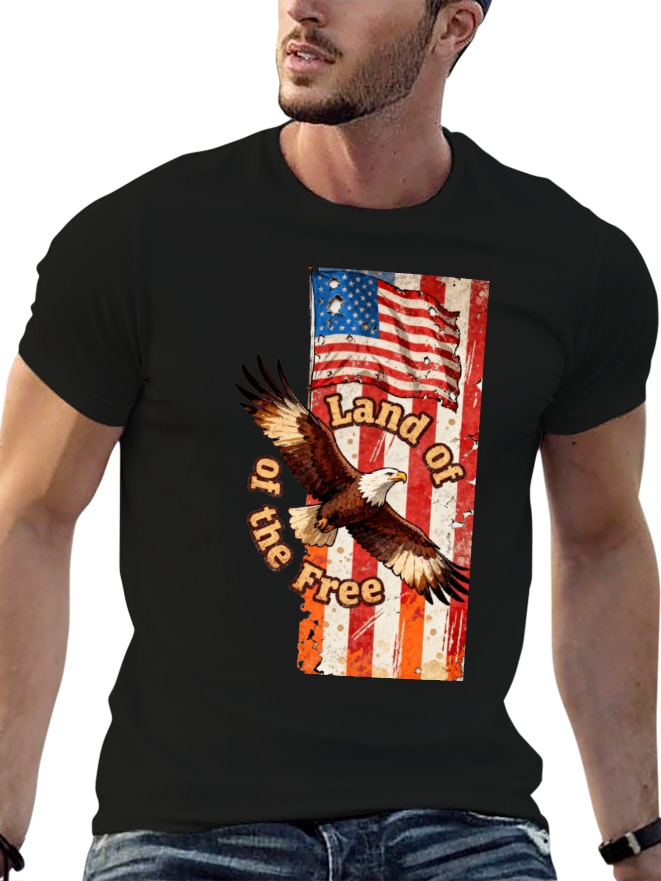 T-shirt Bald Eagle T-shirt design