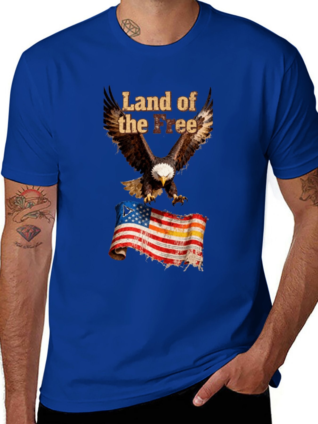 T-shirt Bald Eagle T-shirt design