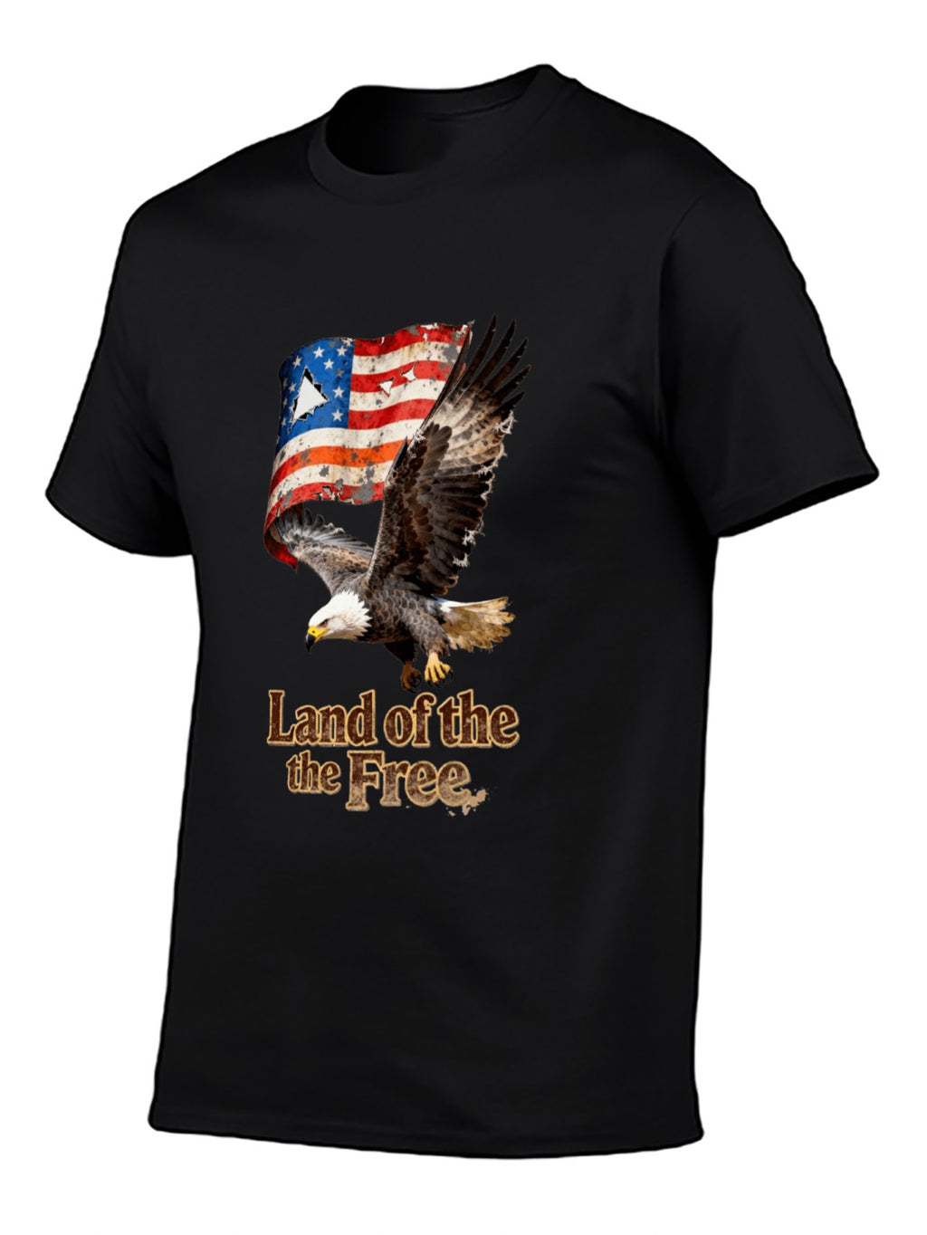 T-shirt Vintage Eagle Flag T-shirt