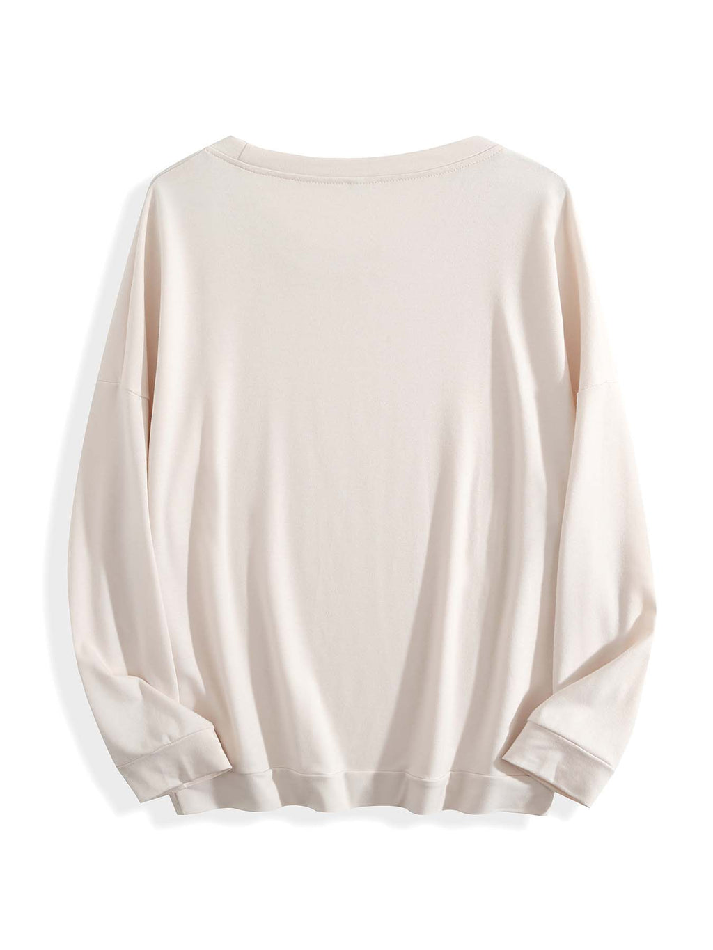 Round Neck Sweatshirt Land of The Free Design