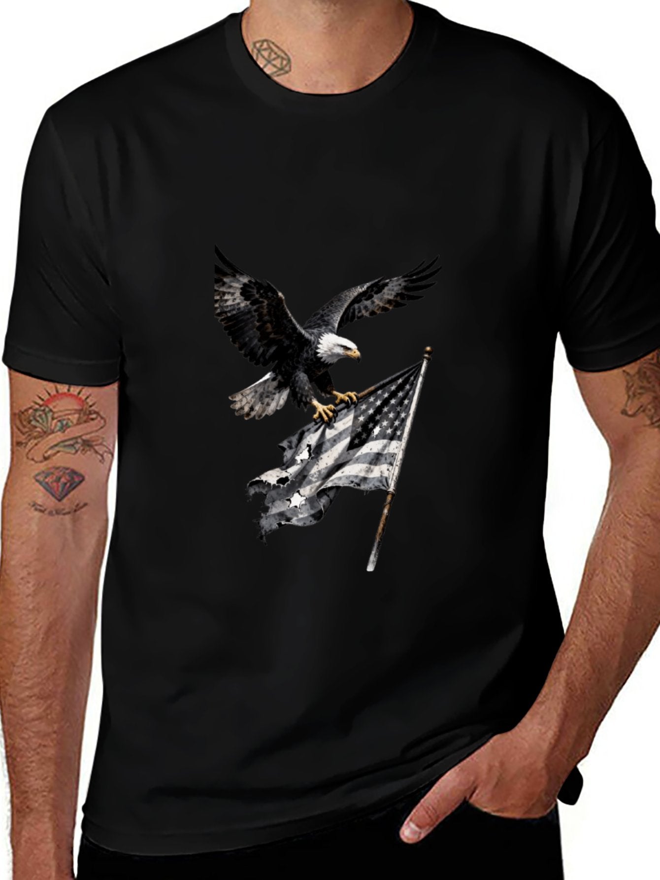 T-shirt Bald Eagle T-shirt design