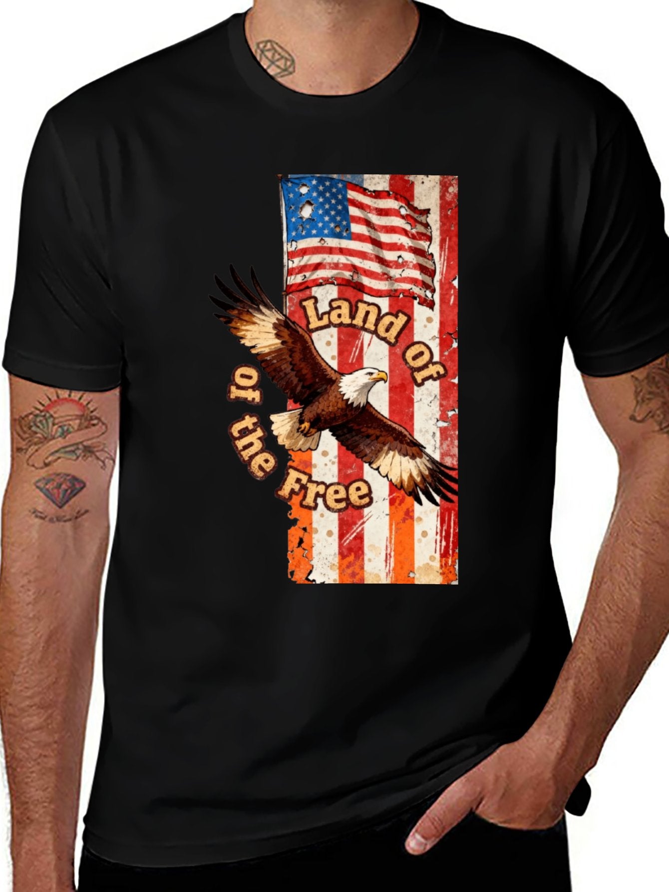 T-shirt Bald Eagle T-shirt design