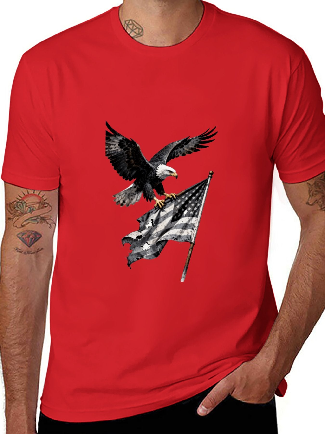 T-shirt Bald Eagle T-shirt design
