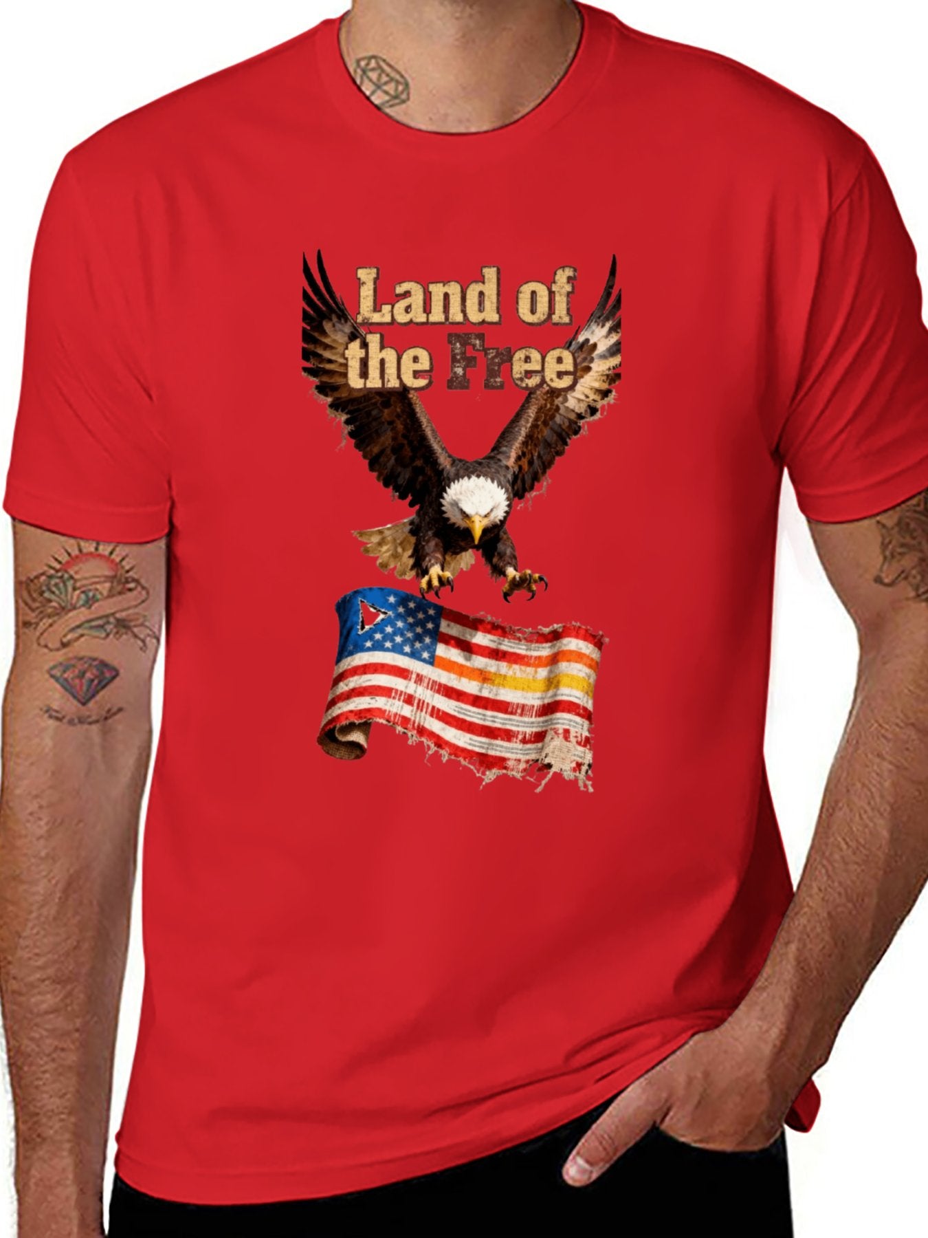 T-shirt Bald Eagle T-shirt design