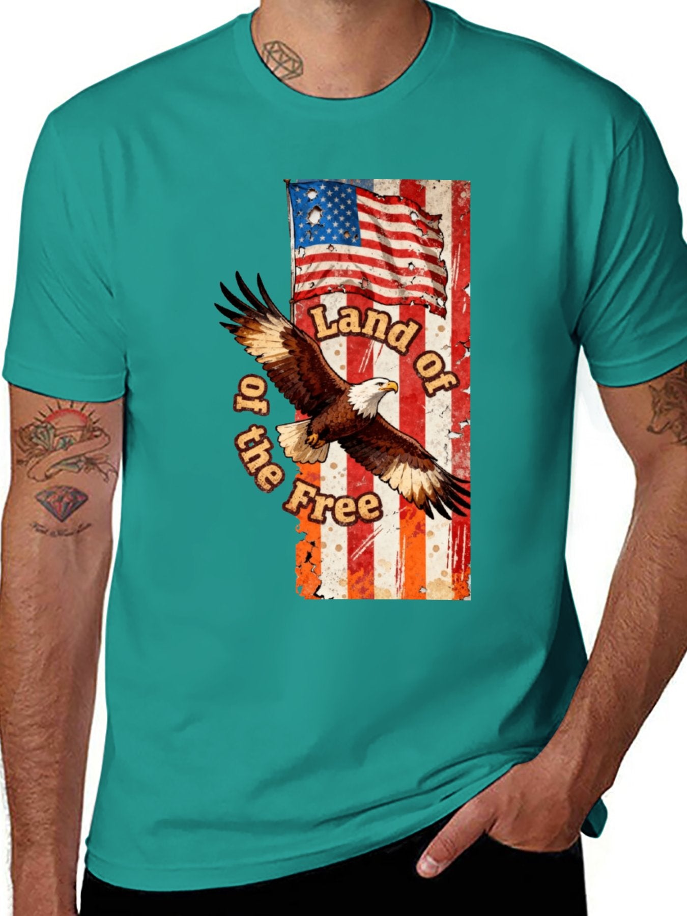 T-shirt Bald Eagle T-shirt design