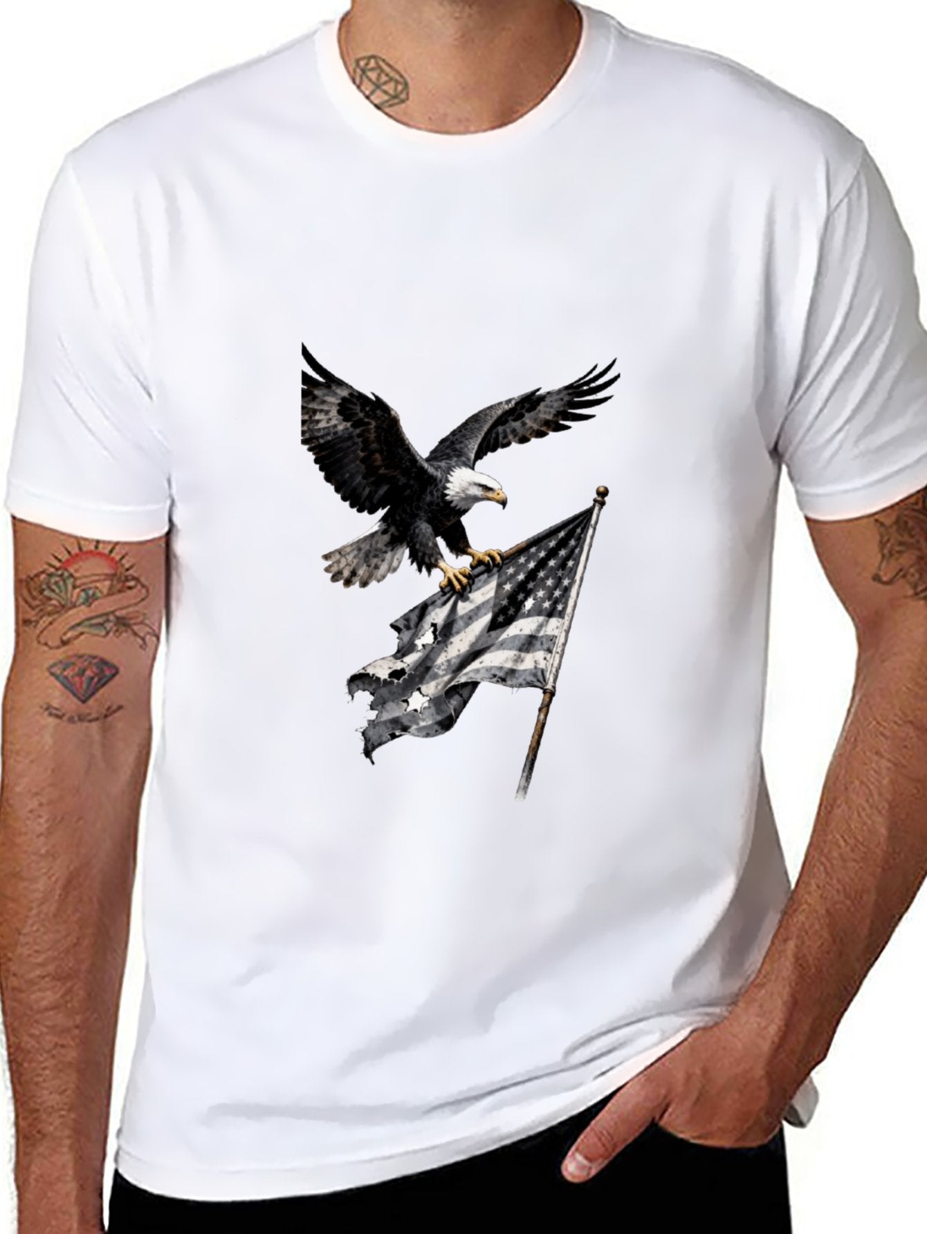 T-shirt Bald Eagle T-shirt design