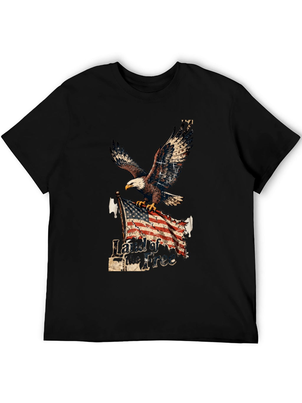 T-shirt Vintage Bird Flag T-shirt