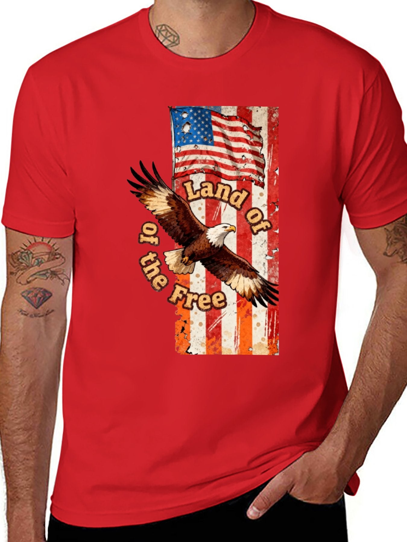 T-shirt Bald Eagle T-shirt design