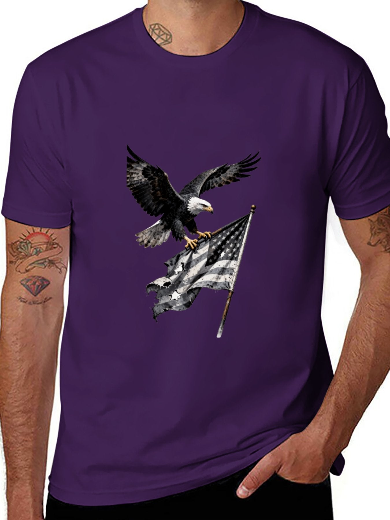 T-shirt Bald Eagle T-shirt design